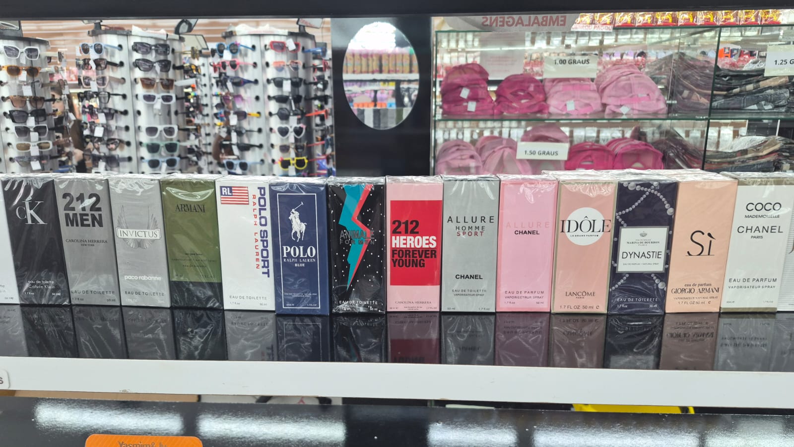 Uberaba - fiscalização perfumes