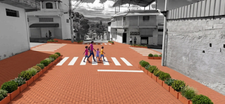 Imagem da proposta da Equipe MGD para Lote vago do CEI Fazendinha do Guinho