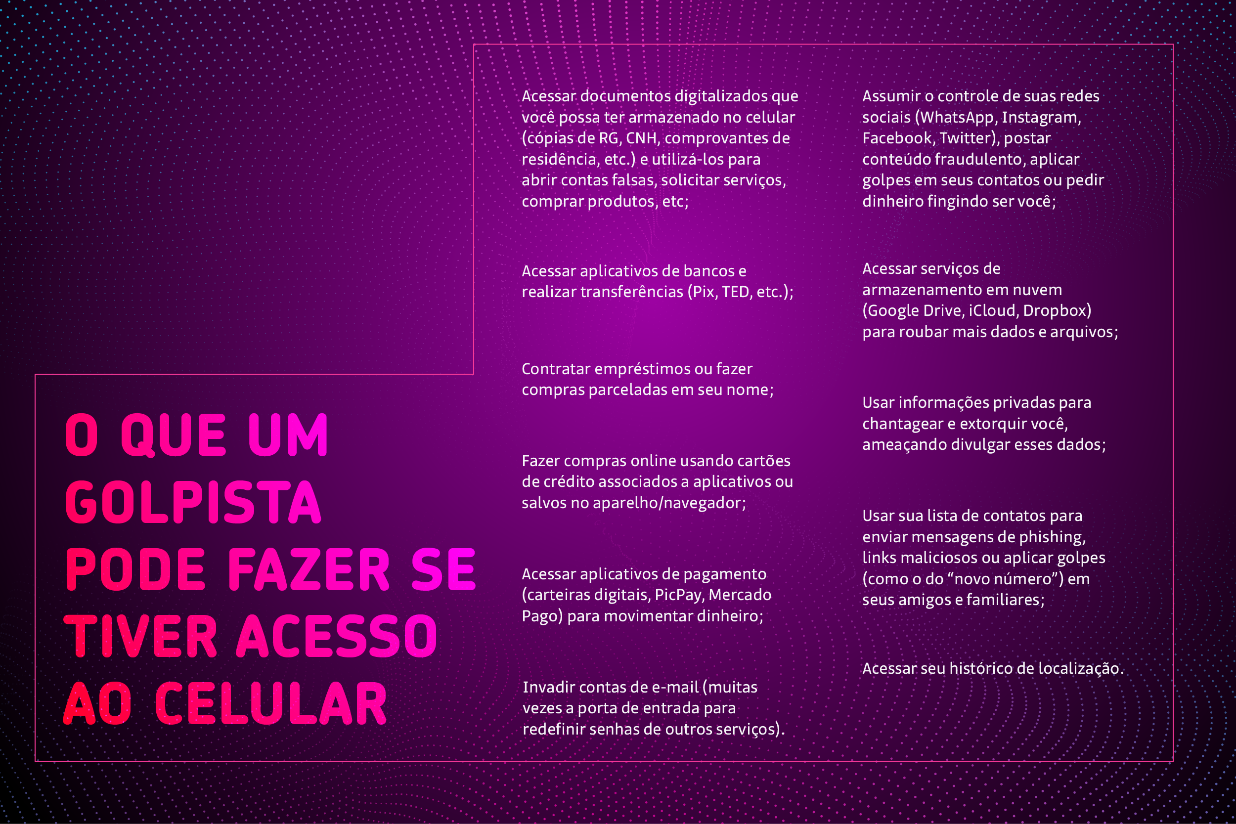 354-25 Guia celular seguro - Procon-MG_O que um golpista pode fazer.png